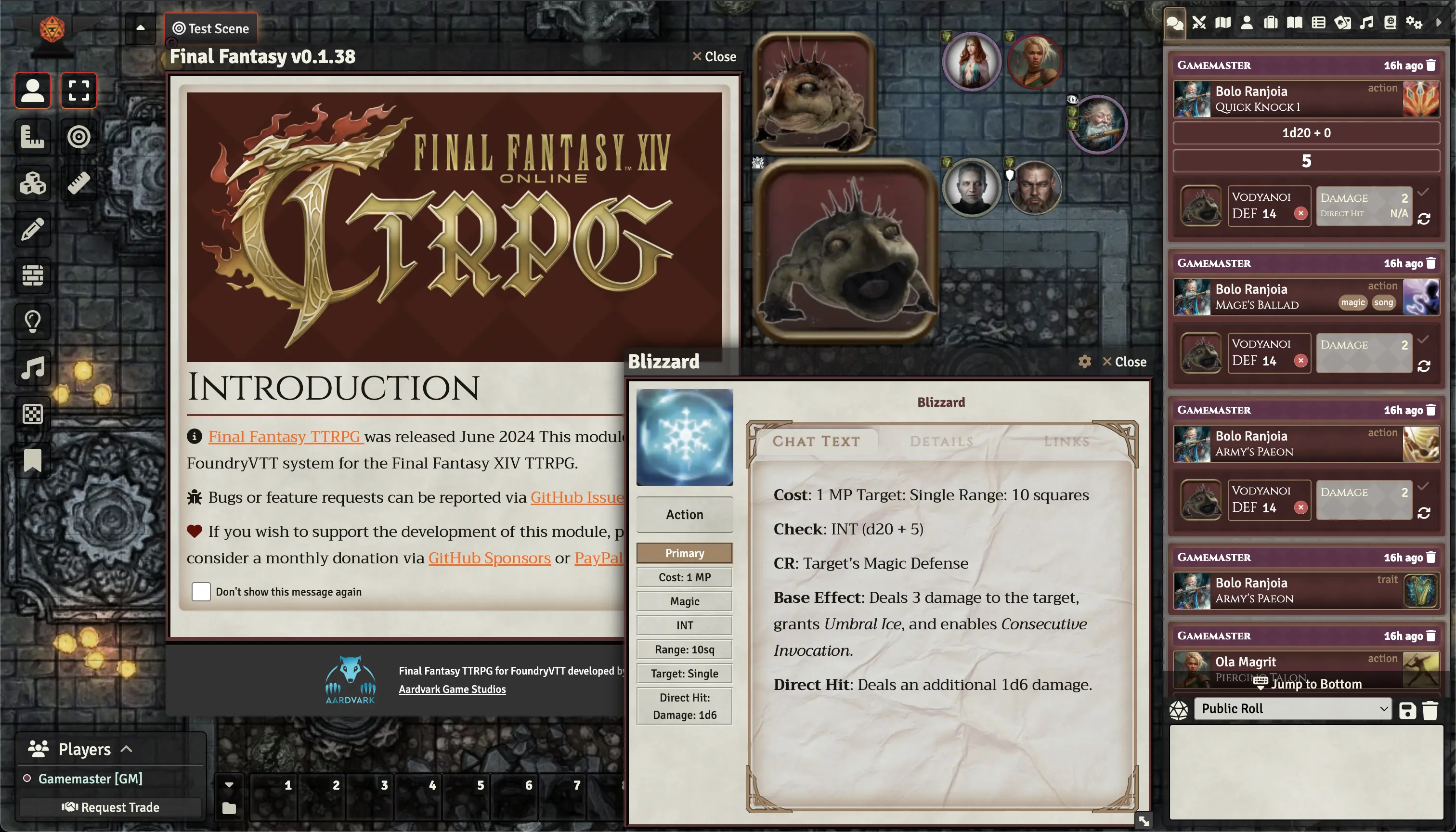 Final Fantasy XIV TTRPG System thumbnail